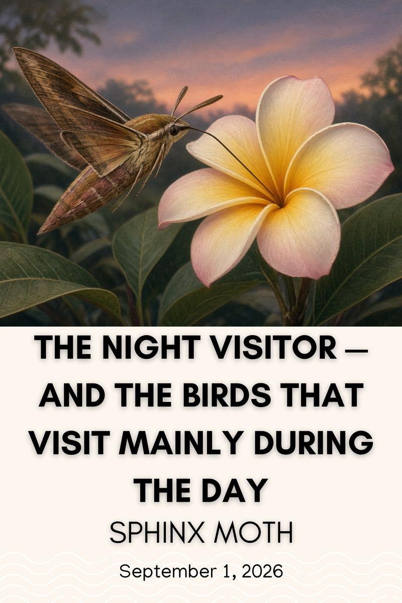 The Night Visitor — and the Birds That Visit Mainly During the Day